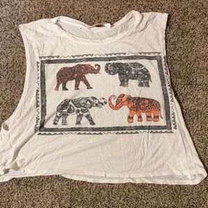 🌟3 for $15🌟 Elephant Crop Top